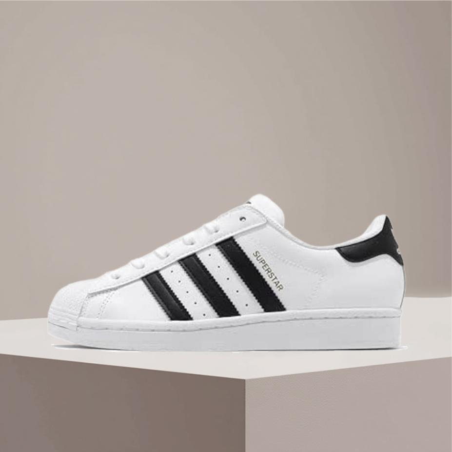 Adidas Shoes Superstar - adidas Originals スーパースター 2 快適、耐久性、サポート力、滑り止め、多機能スケートシューズ、ユニセックス、カジュアル、EG4958