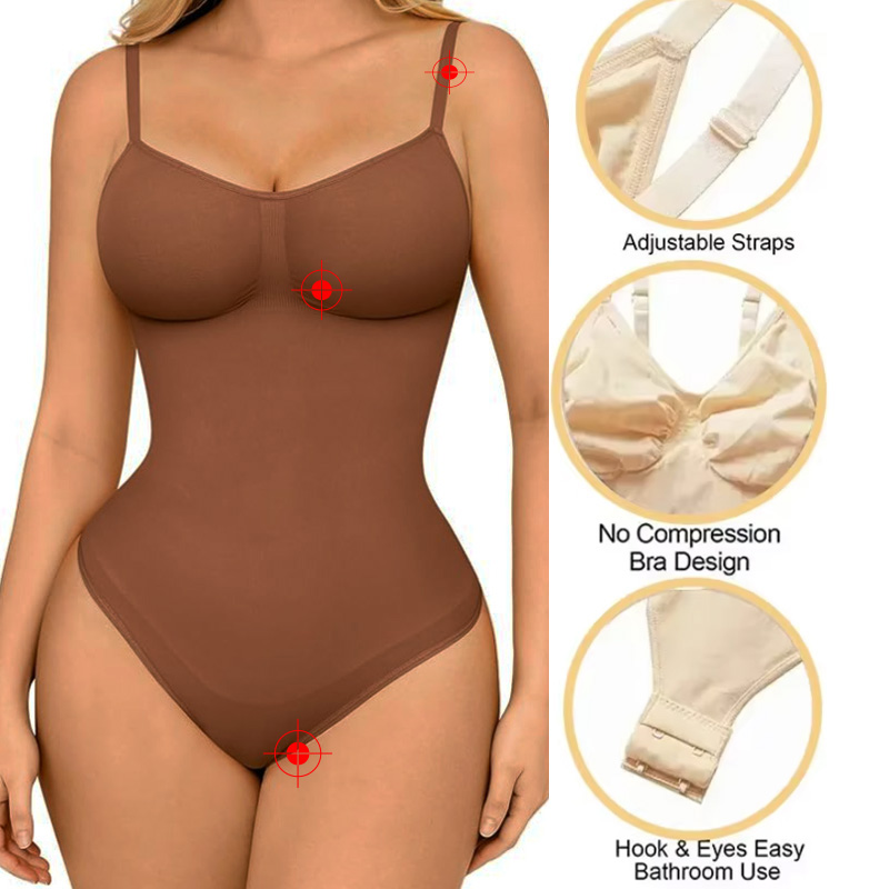 GUUDIA スパンデックス ボディスーツ Tバック ストリ - Shapewear Bodysuit Firm のレビューと価格