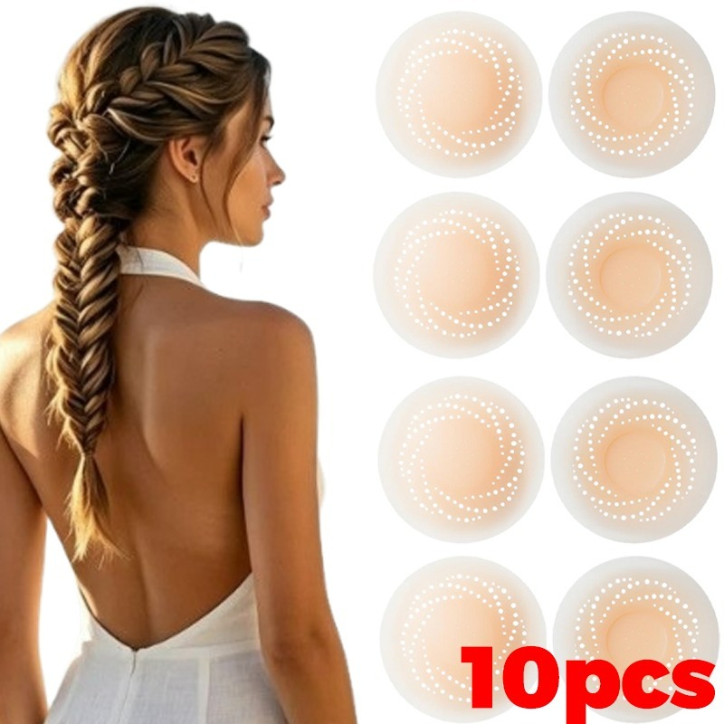 2/10 個通気性のある乳首カバー汗に強いシリコーン超薄型シ - Silicone Bra Adhesive のレビューと価格