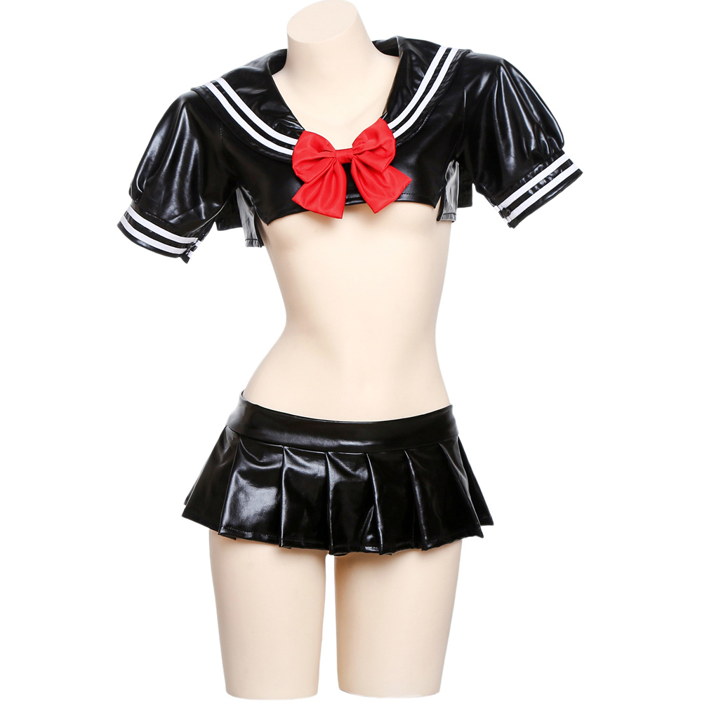 AniLV アニメ学校学生セーラー制服セクシーなランジェリー - Garter Belt Set のレビューと価格