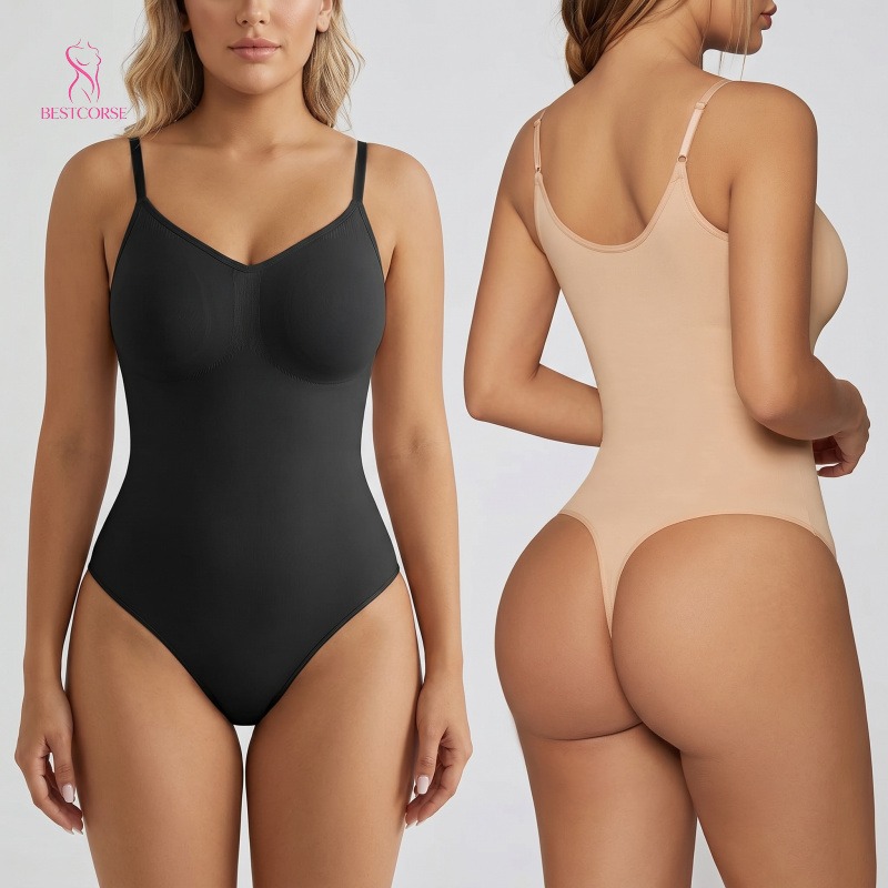 XS 3XL シームレスボディスーツシェイプウェアボディスー - Shapewear Bodysuit Firm のレビューと価格